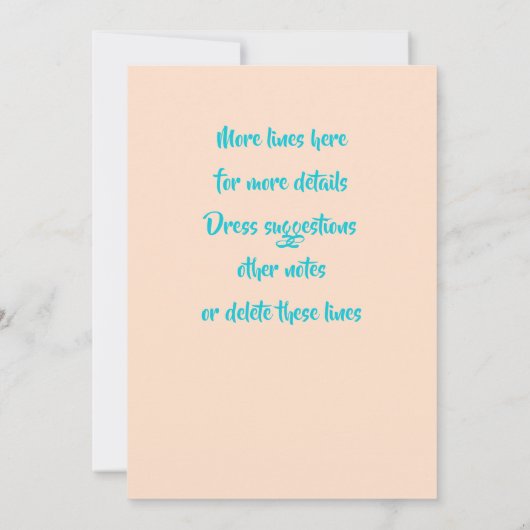 Naam Tijdstip roze zeemeermin blauwe staart Birthd Kaart (Achterkant)