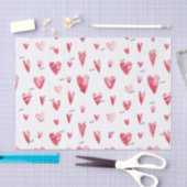 Naam, Tissue Paper Cute Heart Candy Valentines Tissuepapier (Craft)