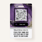 Naam Titel Logo Verpleegkundige Arts Medisch perso Badge (Achterkant)