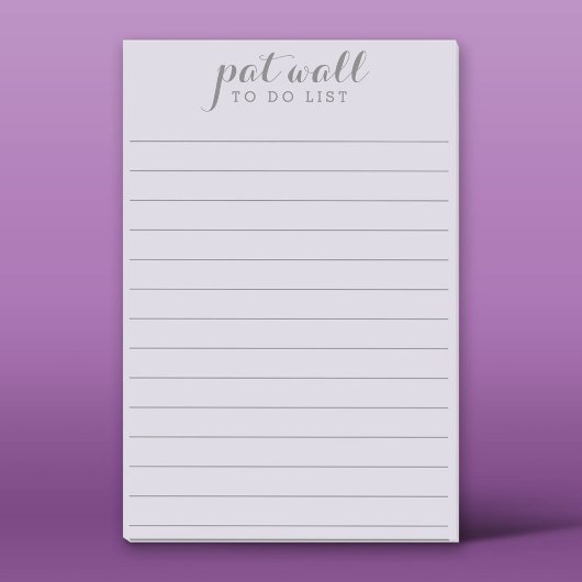 Naam toevoegen - Aanbieding doen - paars plakken Post-it® Notes