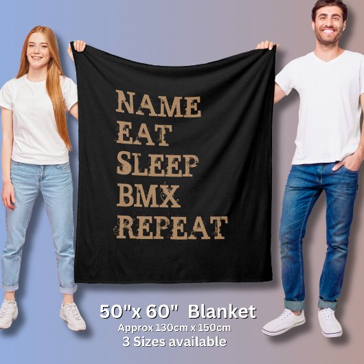 Naam toevoegen Alle tekst in de slaapstand wijzige Fleece Deken