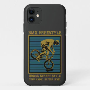 Naam toevoegen Alle tekst van BMX Freestyle Urban- Case-Mate iPhone Case