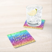 Naam toevoegen Alle tekst wijzigen die ze heeft ge Kartonnen Onderzetters (Insitu)