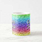 Naam toevoegen Alle tekst wijzigen die ze heeft ge Koffiemok (Center)