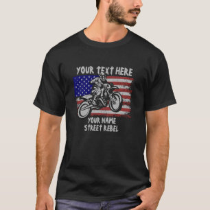 Naam toevoegen Alle tekst wijzigen Street Rebel T-shirt