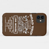 Naam toevoegen Alle tekstwegvak 20XX motorfiets wi Case-Mate iPhone Case (Achterkant (horizontaal))