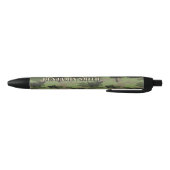 Naam toevoegen, Camo Brown Olive Green Zwarte Inkt Pen (Bodem)