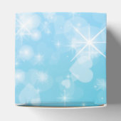 Naam toevoegen die overeenkomt met de kerstblauwe bedankdoosjes (Bovenkant)