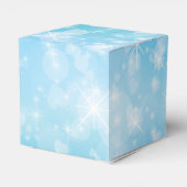 Naam toevoegen die overeenkomt met de kerstblauwe bedankdoosjes (Achterkant)