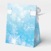 Naam toevoegen die overeenkomt met de kerstblauwe bedankdoosjes (Achterkant)