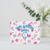 NAAM TOEVOEGEN EN JAAR AANPASSEN OP GELUKKIGE VERJ BRIEFKAART (Staand voorkant)