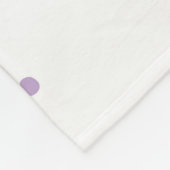 Naam toevoegen - Gepersonaliseerd Vergeet de sprin Fleece Deken (Hoek)