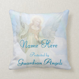 Naam toevoegen |Guardian Angel Pillow Kussen