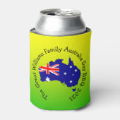 Naam toevoegen Jaar Australia Day BBQ Stubby Holde Blikjeskoeler (Blikje Voorkant)