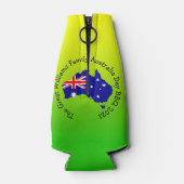 Naam toevoegen Jaar Australia Day BBQ Stubby Holde Flesjeskoeler (Achterkant)