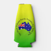 Naam toevoegen Jaar Australia Day BBQ Stubby Holde Flesjeskoeler (Voorkant)