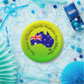 Naam toevoegen Jaar Australië Dag BBQ 7" Papieren Bordje (Feest)