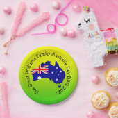 Naam toevoegen Jaar Australië Dag BBQ 7" Papieren Bordje (Feest)