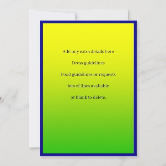 Naam toevoegen Jaar Datum Australië Dag Groen Goud Kaart (Achterkant)