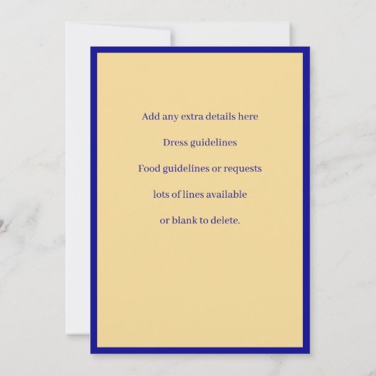 Naam toevoegen Jaar Datum Australië Dag Partijstra Kaart (Achterkant)