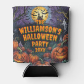 Naam toevoegen Jaar Halloween Party 12oz Blikjeskoeler (Voorkant)