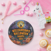 Naam toevoegen Jaar Halloween Party 7" Papieren Bordje (Feest)