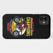 Naam toevoegen Jaar Motocross Retro Champions Ride Case-Mate iPhone Case (Achterkant (horizontaal))