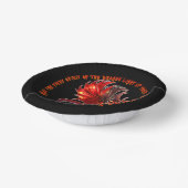 Naam toevoegen Jaar, Tekst - Fire Dragon Nieuwjaar Papieren Kommen (Gebogen)