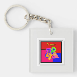 Naam toevoegen Media Memorabilia Sleutelhanger