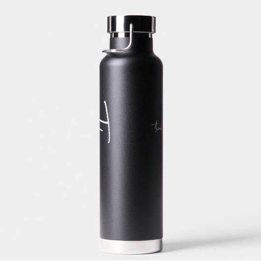 Naam toevoegen Modern Script Christelijk Cross For Waterfles (Rechts)