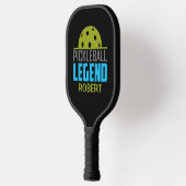 Naam toevoegen: Pickleball Legend Yellow Green Blu Pickleball Paddle (Links)