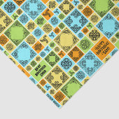 Naam toevoegen & Relatie Verjaardag Sinaasappel &  Tissuepapier (Detail)