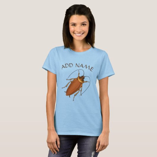 Naam toevoegen, Roach, T-shirt (Voorkant volledig)