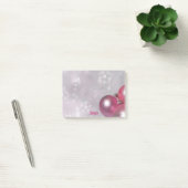 Naam toevoegen Roze Ornamenten & Silver Gift Post-it® Notes (Kantoor)