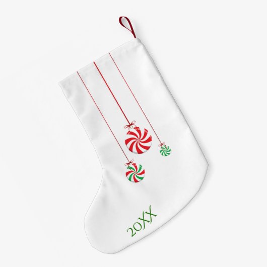 NAAM TOEVOEGEN - Schattig Sheep Fleece Navidad Kleine Kerstsok (Achterkant (Hangend))