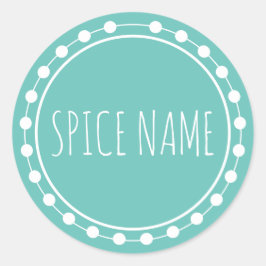 Naam toevoegen Spice Jar Label
