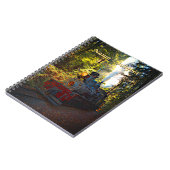 Naam toevoegen: Steam Train Engine 7 Locomotive Ra Notitieboek (Linkerzijde)