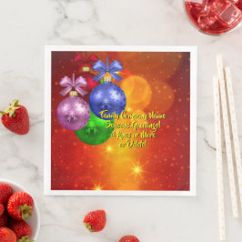 Naam toevoegen Tekst die overeenkomt met kerstdine Servet