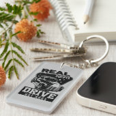 Naam toevoegen Tekst Real Grandfather Pop Drive Ho Sleutelhanger (Voorkant Rechts)