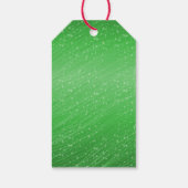 Naam toevoegen Tekst rood met Kerstmis wijzigen Cadeaulabel (Achterkant)
