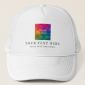 Naam toevoegen Tekst Upload je eigen Logo naar Wit Trucker Pet (Voorkant)