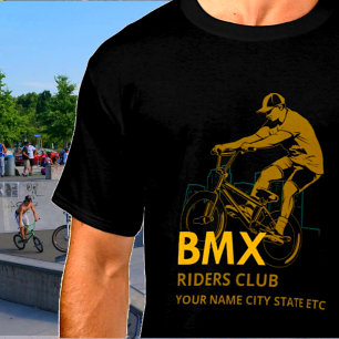 Naam toevoegen Tekst wijzigen BMX Riders Club Urba T-shirt