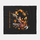 Naam toevoegen Tekst wijzigen Kleine vuil Nooit Hu Fleece Deken (Voorkant (Horizontaal))