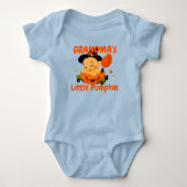 Naam toevoegen/Titel Oma's Grandma's Little Pumpki Romper (Voorkant)