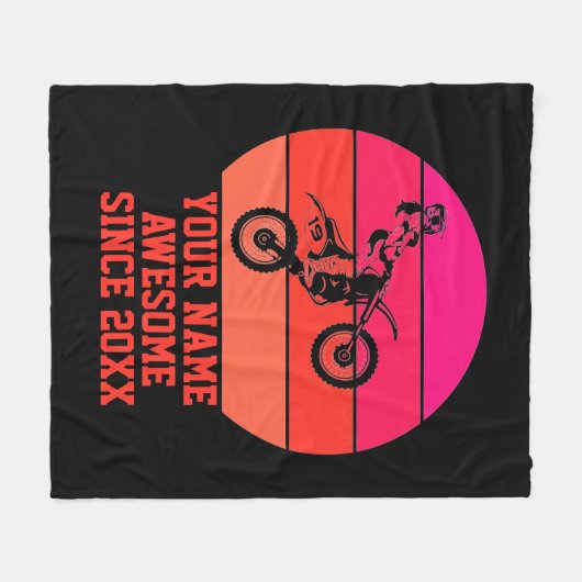 Naam toevoegen Verander tekst Geweldig sinds 20xx Fleece Deken (Voorkant (Horizontaal))