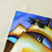 Naam toevoegen, Verzendend Zee voor verzending, bl Strandlaken (In situ)