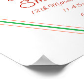 Naam toevoegen - Vogeldetails veresters verstuiver Poster (Hoek)