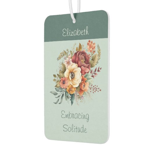 Naam toevoegen voor introverte eenzaamheid bloemen luchtverfrisser (Links)