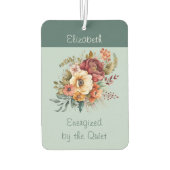 Naam toevoegen voor introverte eenzaamheid bloemen luchtverfrisser (Achterkant)