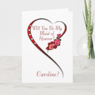 Naam toevoegen, Wervelend hart Maid of Honor uitno